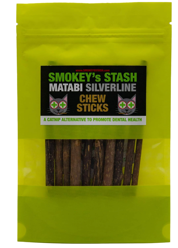Smokey's Stash Natural Silvervine Sticks – 10 Pack by Smokey's Stash