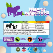 Prenatal Vitamins for Dogs & Cats 60 Pills Folic Acid & Minerals