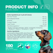 Chewia Dog Probiotic & Digestive Enzyme Powder with Pumpkin