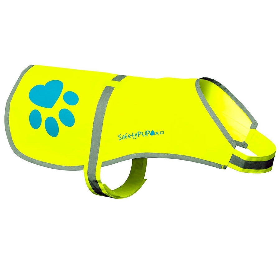 Reflective Dog Safety Vest – Hi-Vis Neon Yellow, XL