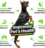 Hemp & Salmon Oil for Dogs & Cats – Omega 3-6-9, 1 fl oz