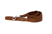 Euro-Dog Modern Style Leather Dog Leash