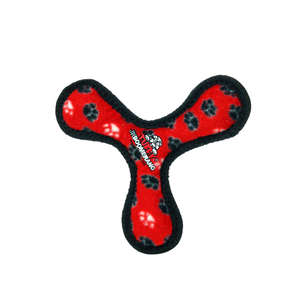 Tuffy Jr Boomerang - Red Paw, Durable, Squeaky Dog Toy by Tuffy - dog toy