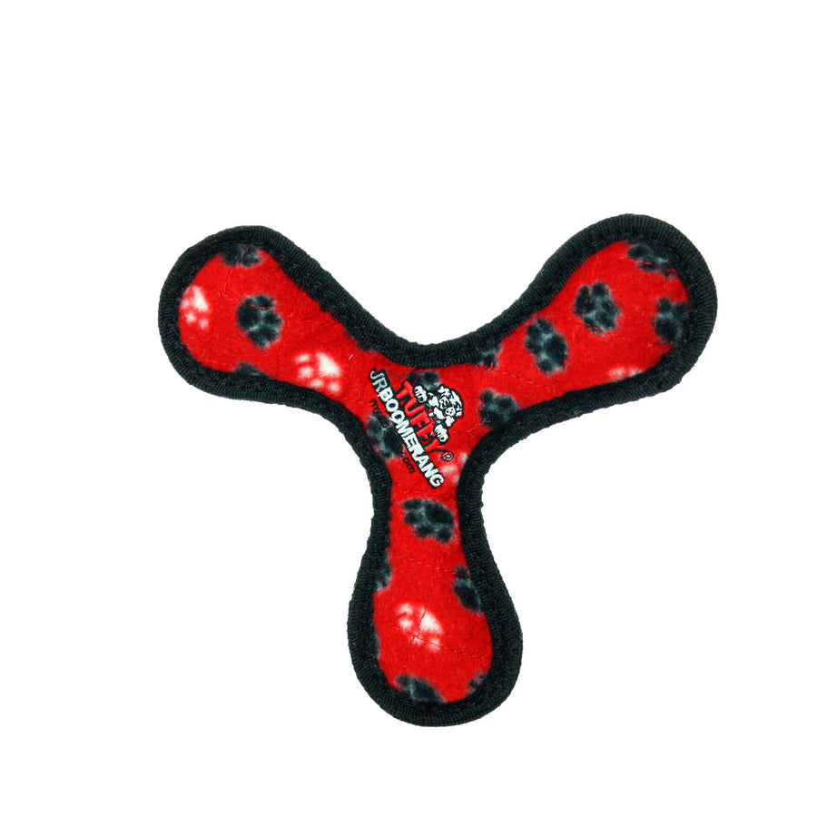 Tuffy Jr Boomerang - Red Paw, Durable, Squeaky Dog Toy by Tuffy - dog toy