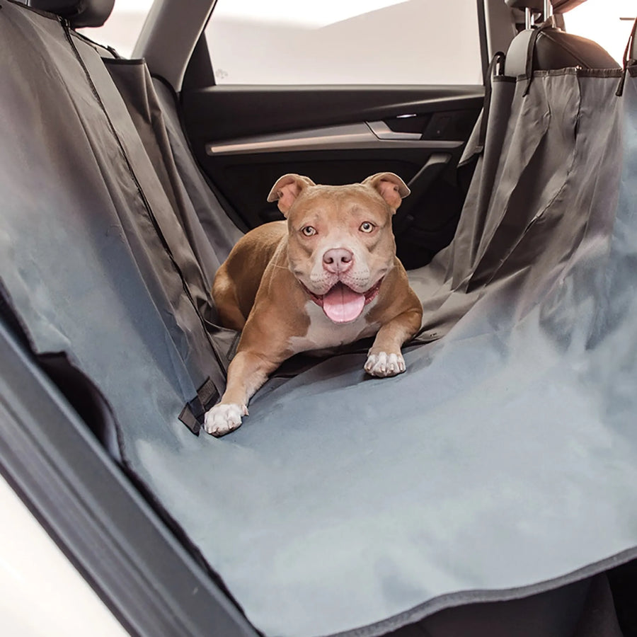 GF Pet Waterproof Dog Hammock Seat Cover – Full Back Seat Protector for Cars & SUVs available at Pristine Pet Supply - image 1