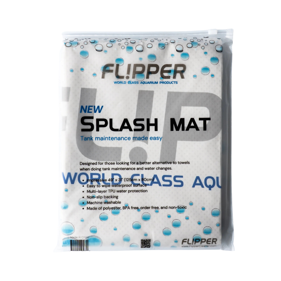 Flipper Waterproof Aquarium Splash Mat – 48 x 31 Inch by Flipper