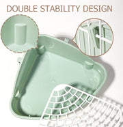 Small Pet Corner Litter Box – Potty Trainer for Rabbits, Guinea Pigs & Ferrets
