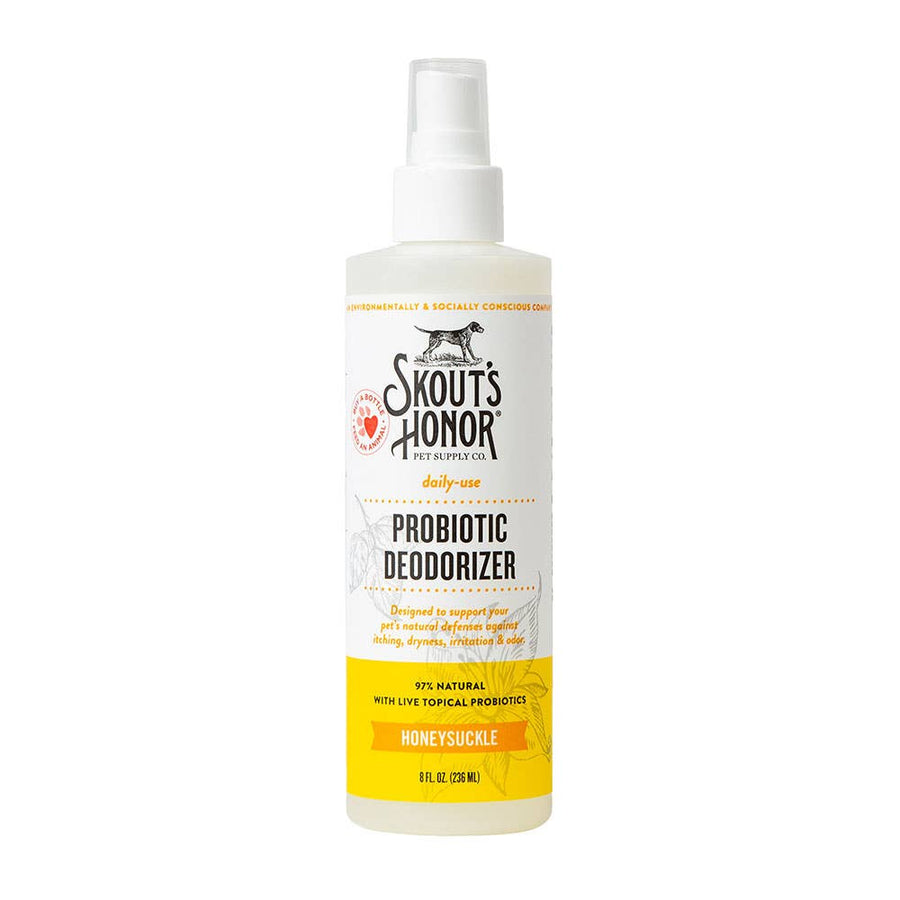 Skout's Honor Probiotic Daily Use Deodorizer Honeysuckle 8oz by Skout's Honor - pet supplement