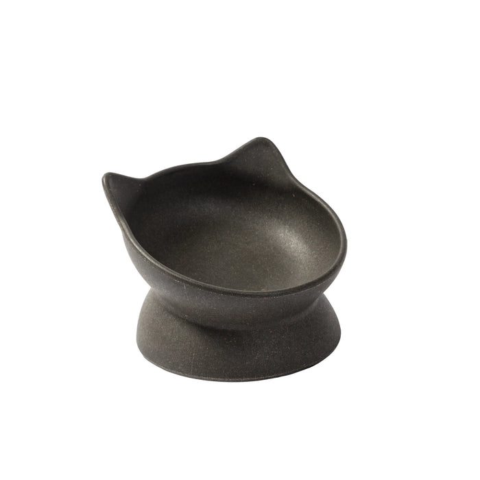 PARK LIFE DESIGNS Archie Bamboo Tilt Cat Bowl