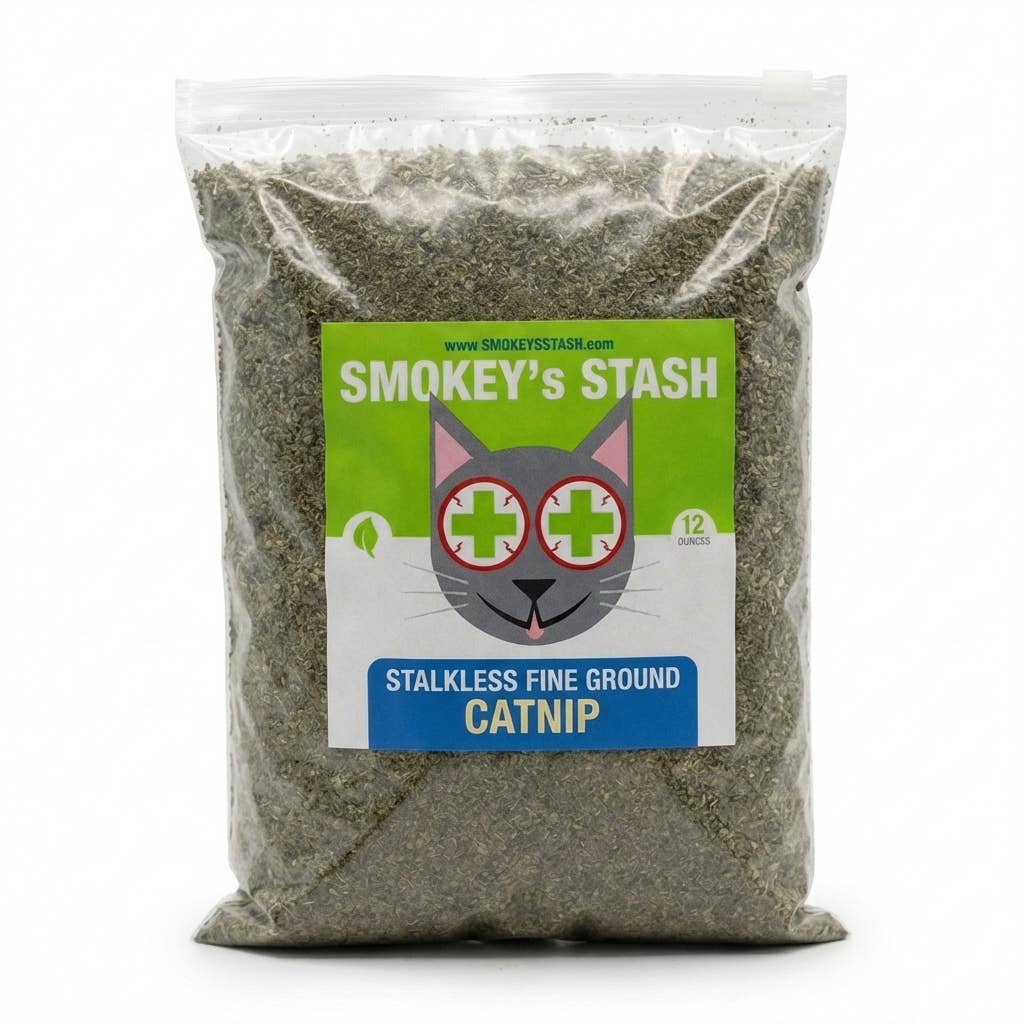 Smokey's Stash Stalkless Ground Catnip – 12 oz by Smokey's Stash
