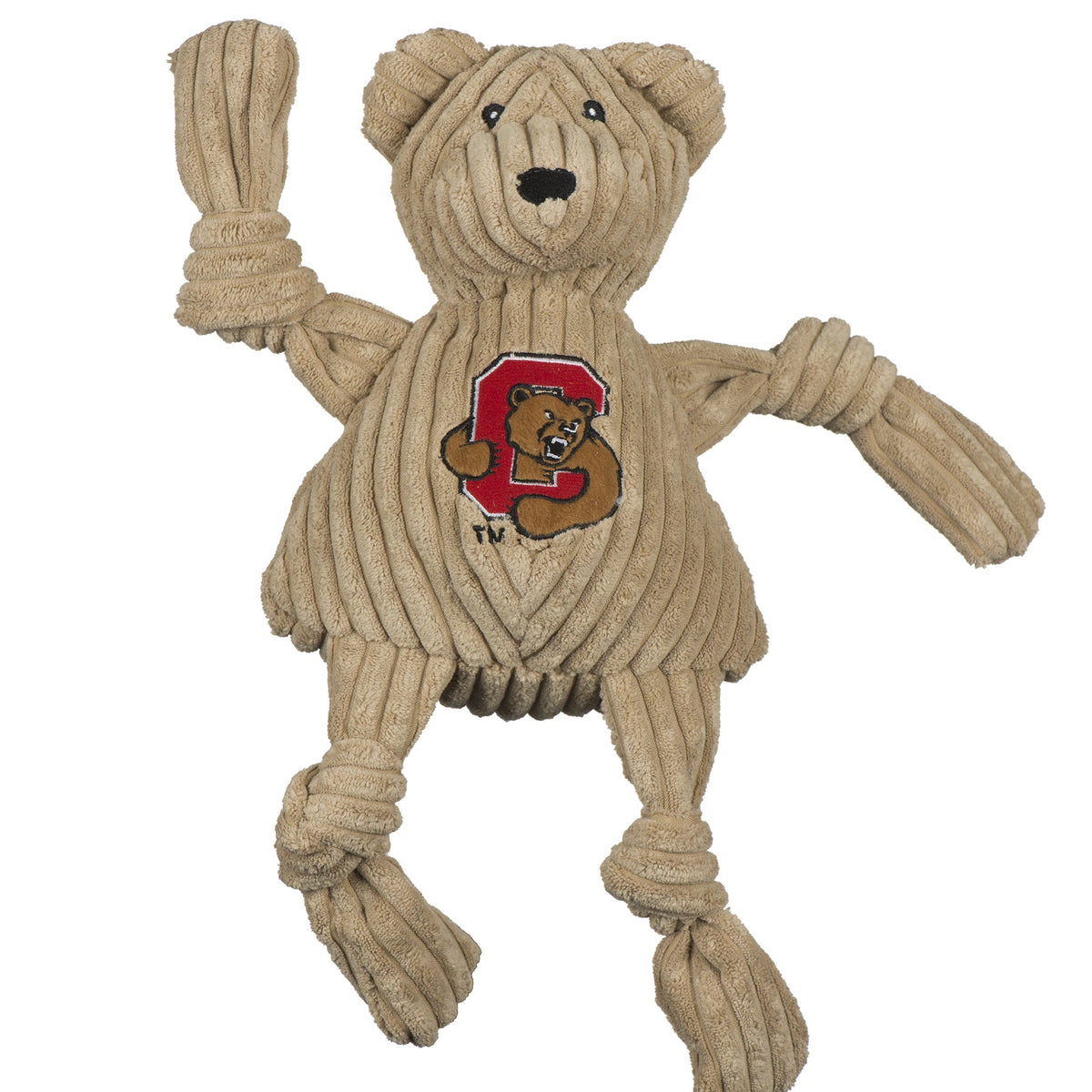 NCAA Cornell University, Big Red Bear Knottie® Plush Dog Toy