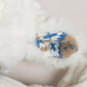 Leo Lamb Plush Dog Toy Knottie®