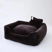 Hello Doggie Divine Luxury Dog Bed with Plush Pillow