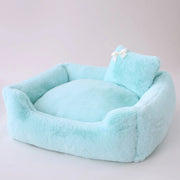 Hello Doggie Divine Luxury Dog Bed with Plush Pillow
