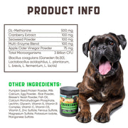 Green Lawn Support Chews for Dogs
