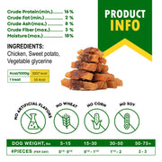 Beloved Pets Sweet Potato Wrapped with Chicken Dog Chews – 10.6 oz