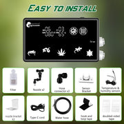 Automatic Reptile Mister System Smart Humidifier Timer Terrarium