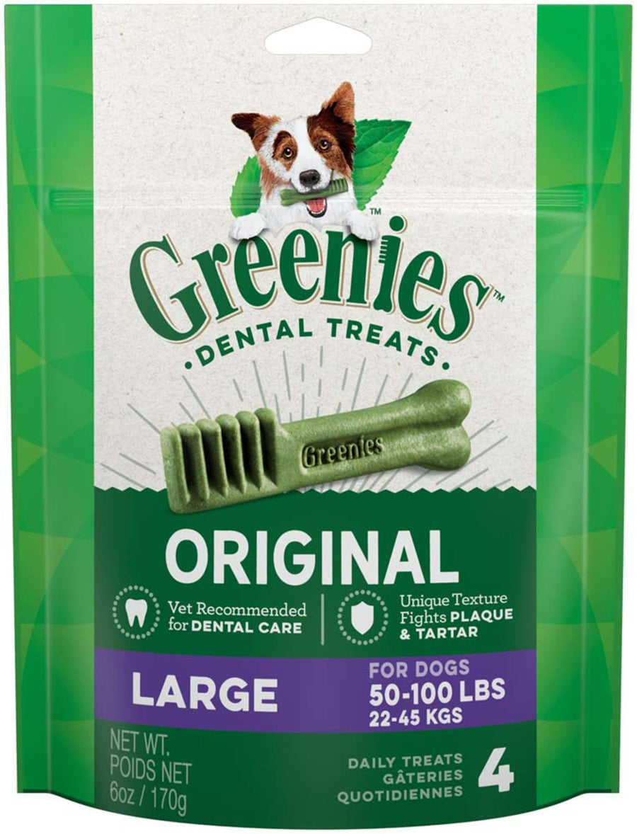 GREENIES Original Dental Treats, Large, 6 oz