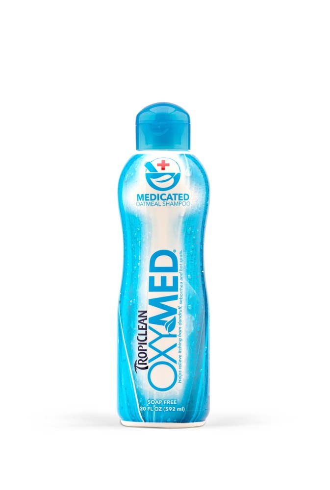 TropiClean OxyMed Medicated Anti Itch Shampoo for Pets 20oz