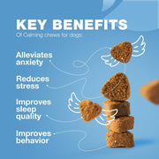 Chewia Dog Calming Soft Chews with Melatonin & Valerian Root