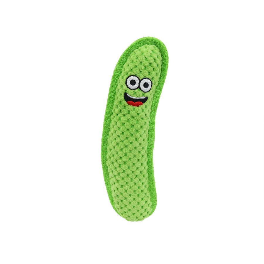 Tuffy Funny Food Pickle, Durable, Plush Dog Toy by Tuffy - dog food