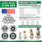 Dog Allergy Relief Chews 170 Count Itchy Skin Relief