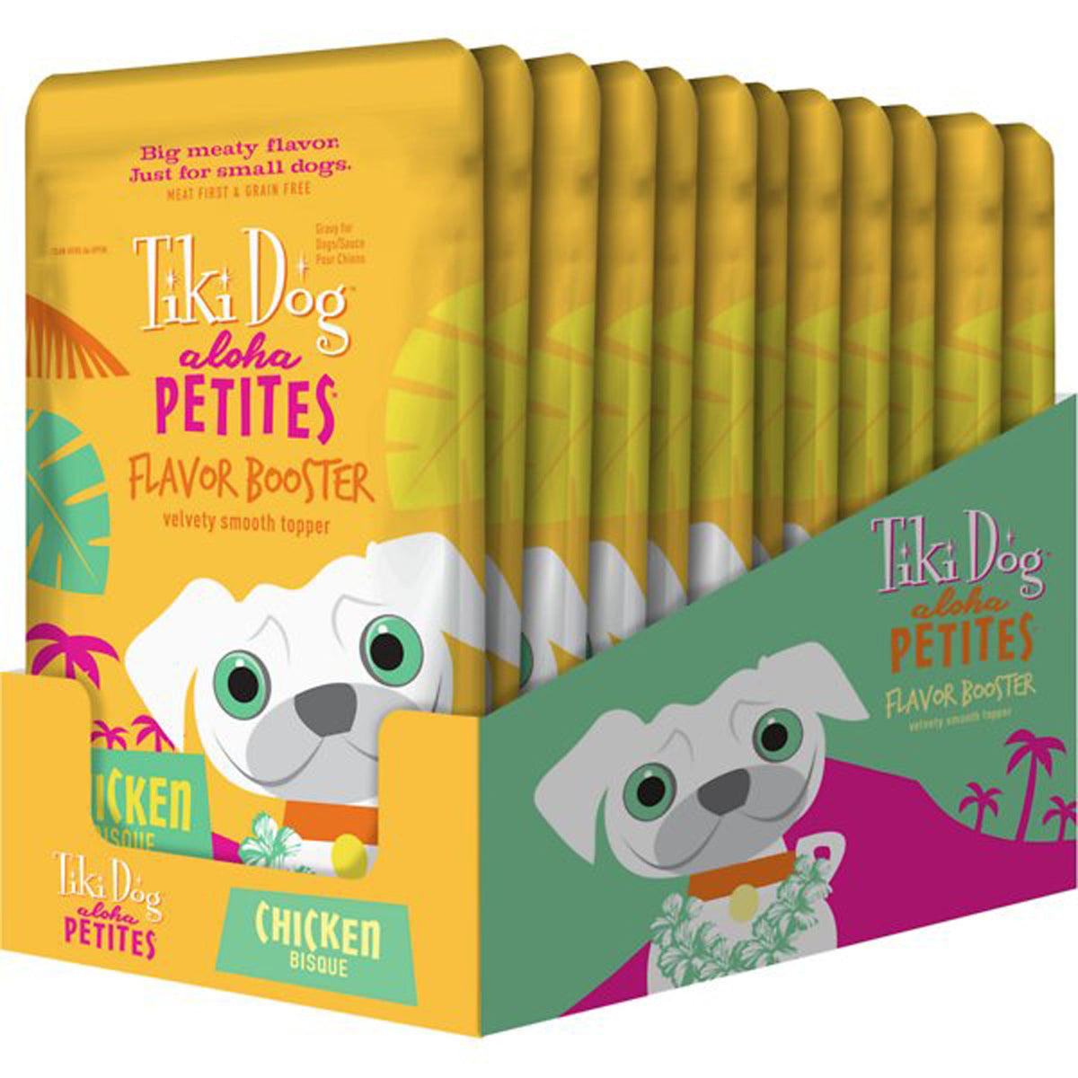 Tiki Pets Dog Aloha Bisque Chicken 1.5oz. (Case of 12)