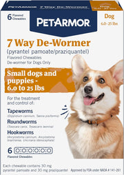PetArmor Dog Dewormer – 7 Way Chewables & Sure Shot 2X Liquid