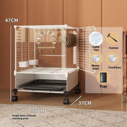 Large Household Luxury New Villa Bird Cage