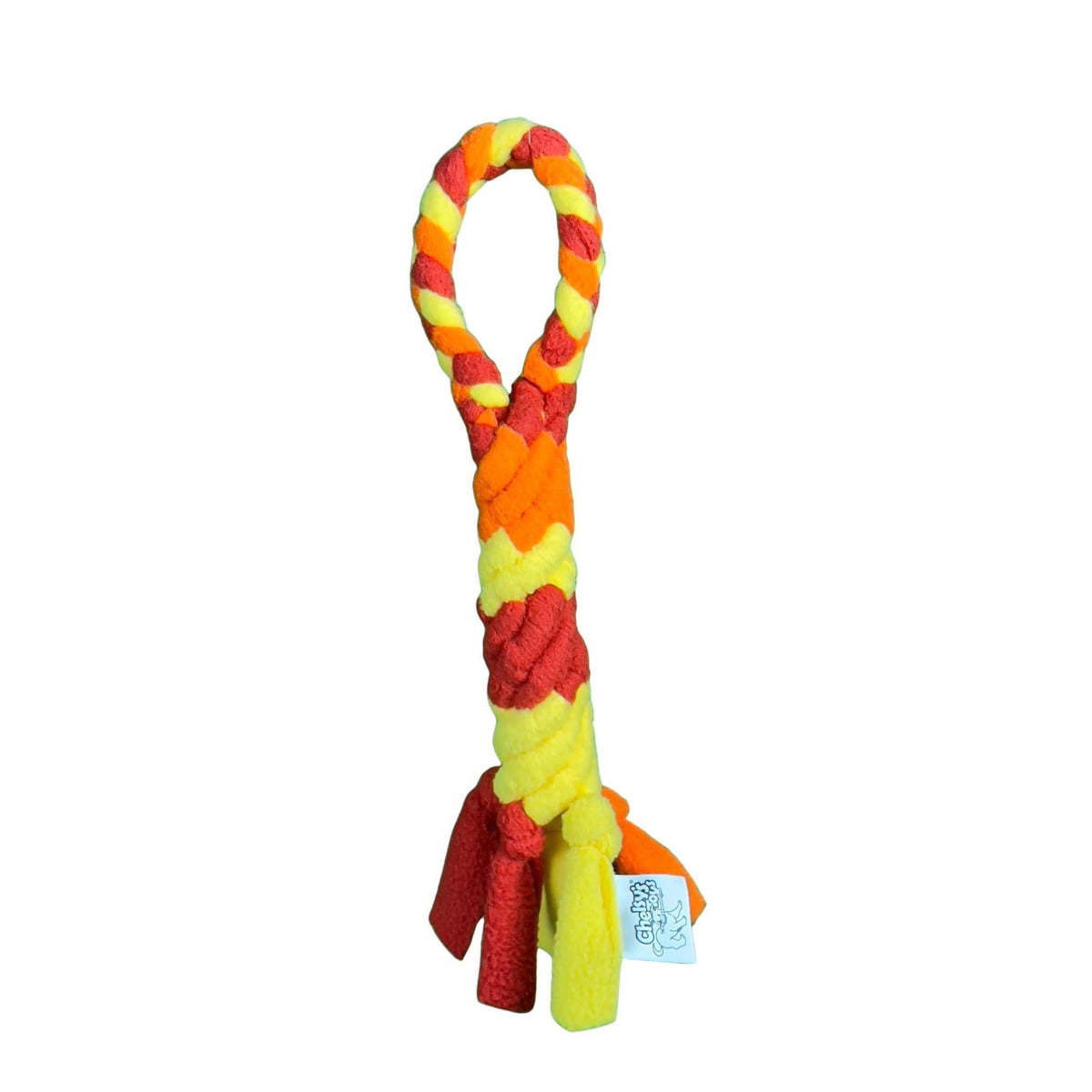 Interactive Tug & Treat-Dispenser Toy for Dogs – Orange