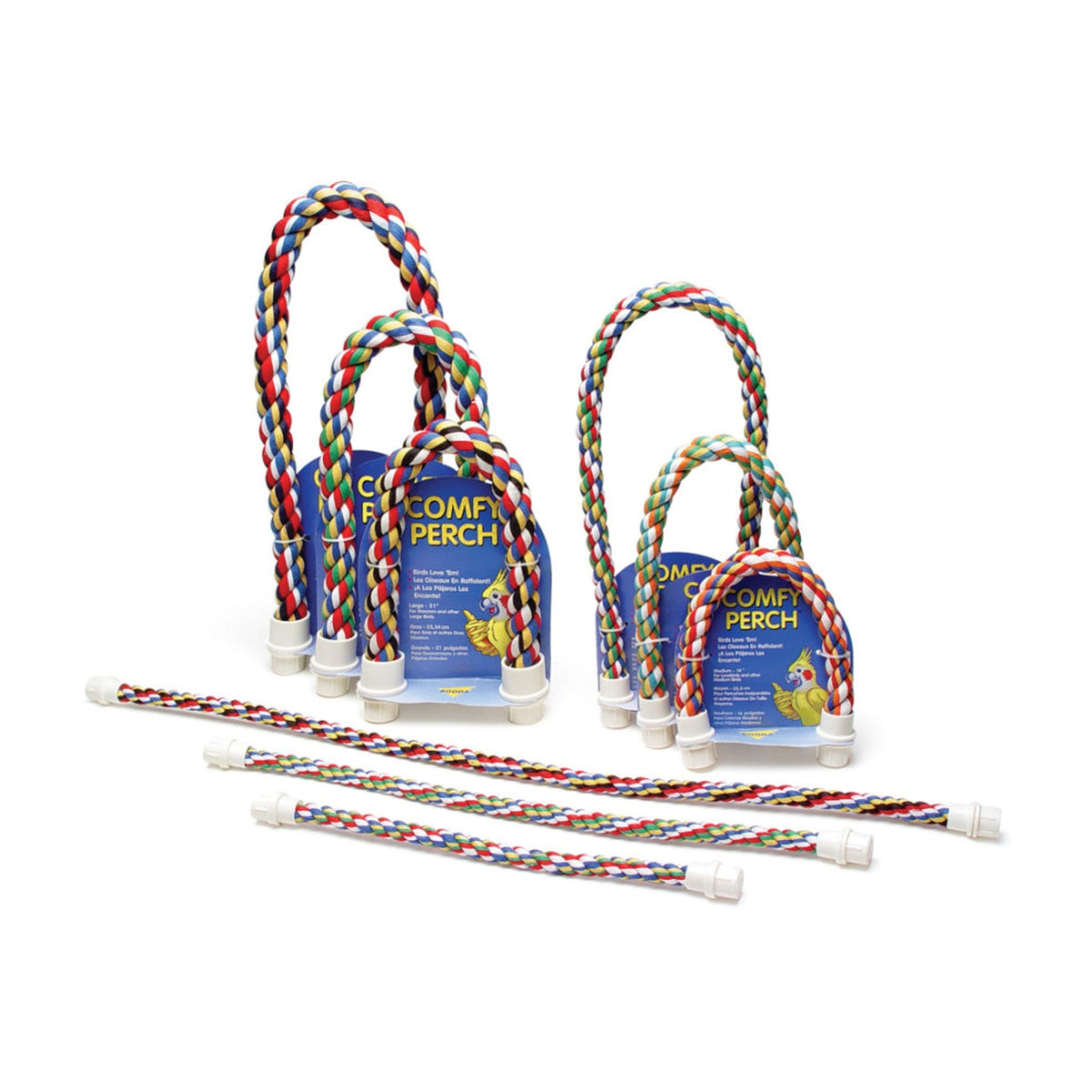 JW Pet Comfy Perch Multi-Color 1ea/21 in, SM
