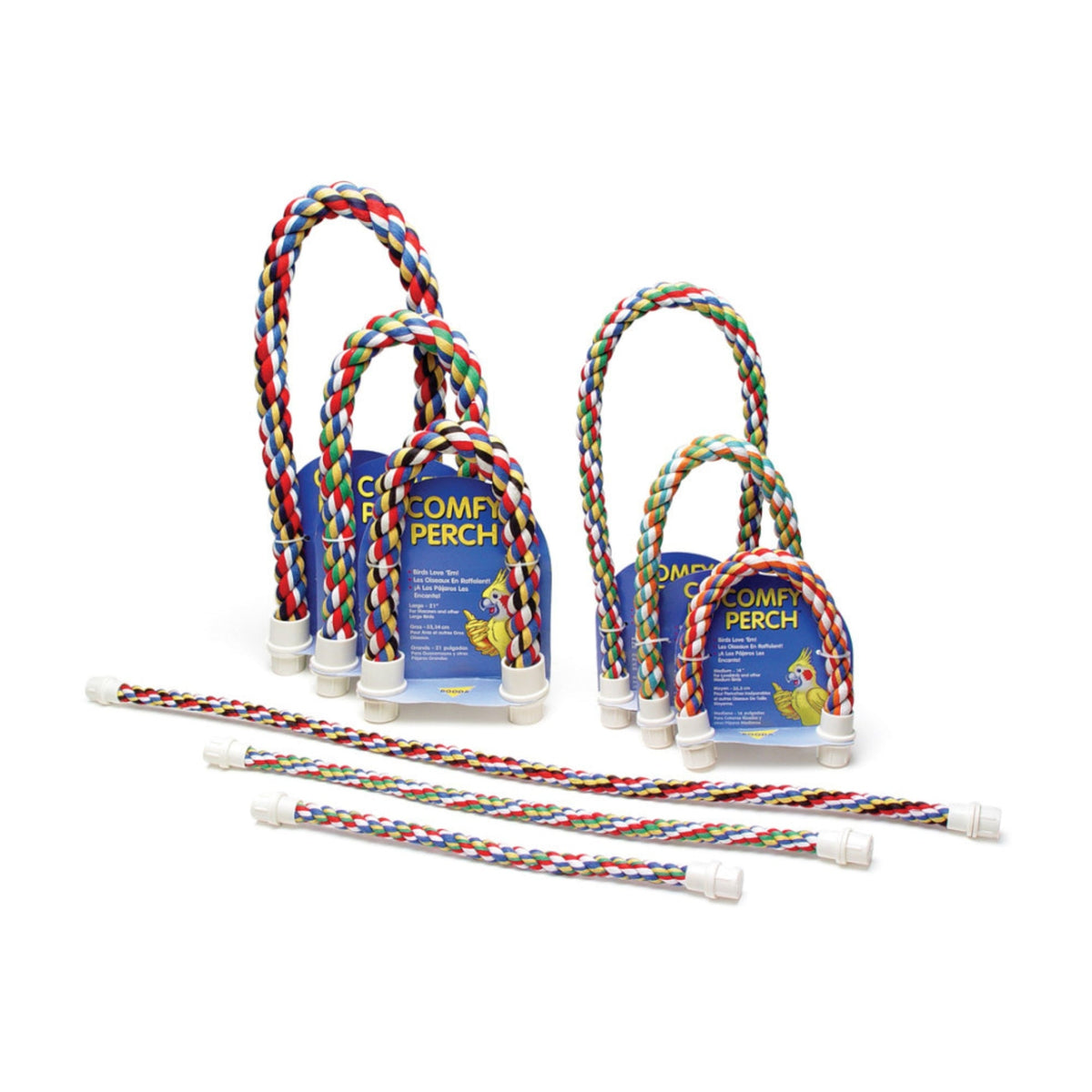 JW Pet Comfy Perch Multi-Color 1ea/28 in, LG