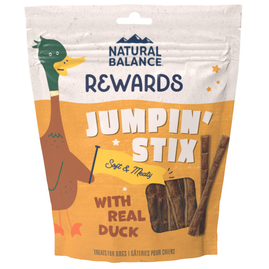 Natural Balance Rewards Jumpin' Stix Dog Treat With Real Duck 4oz