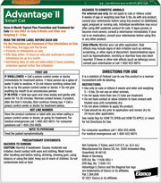 Advantage II Flea Treatment for Small Cats 5–9 lb, 2 Pack