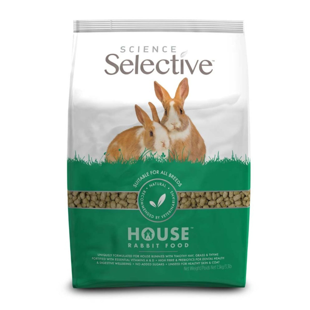Science Selective House Rabbit Dry Food 1ea/3.3 lb