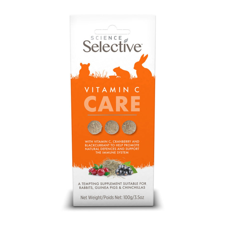 Science Selective Vitamin C Care Small Animal Supplement 4ea/3.5 oz.