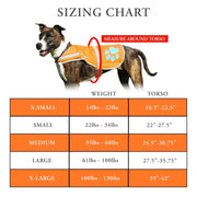 Reflective Dog Vest Hi-Vis 18.5 in Chest x 15 in Neck