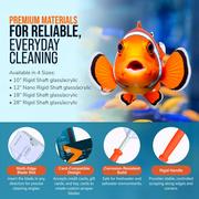 Flipper Platinum Aquarium Hand Scraper – 28 Inch available at Pristine Pet Supply - image 4