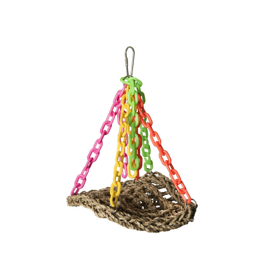 Featherland Paradise Grass Woven Party Hammock Bird Toy by Featherland Paradise - bird toy