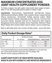 WellyTails 7-Way Hip & Joint Maximum Dog Supplement