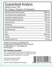 WellyTails 7-Way Hip & Joint Maximum Dog Supplement