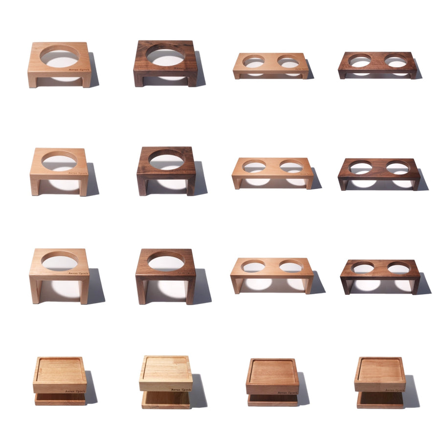 Aevan Epoch – Solid Wood Pet Bowl Stands