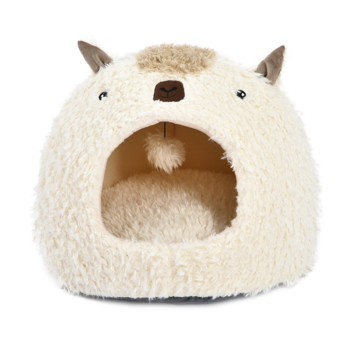 Max & Marlow Dome Cat Cave Cow, 1ea
