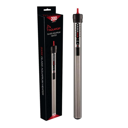 Aquatop Submersible Glass Aquarium Heater 200 Watt Default Title