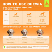 Dog Allergy Relief Chews  Itch Relief for Dogs  180 Allergy Chews for Itching Skin with Probiotics, Colostrum, Salmon Oil  Allergy, Skin and Coat, Immune, Digestion Support Supplement  Hot Spots