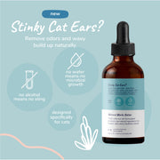 Kin+Kind Natural Cat Ear Cleaner - 4 oz