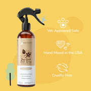 Kin+Kind Almond Vanilla Natural Dog Coat Spray - 12 oz