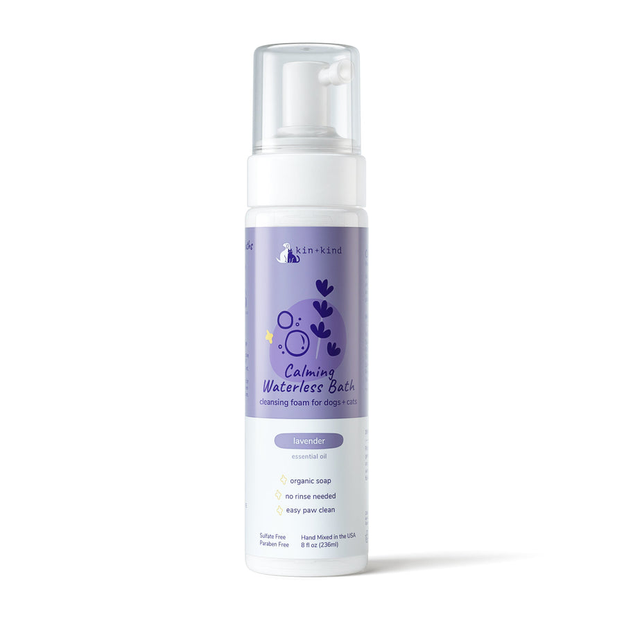 Kin+Kind Calming Lavender Waterless Dog Bath - 8 oz
