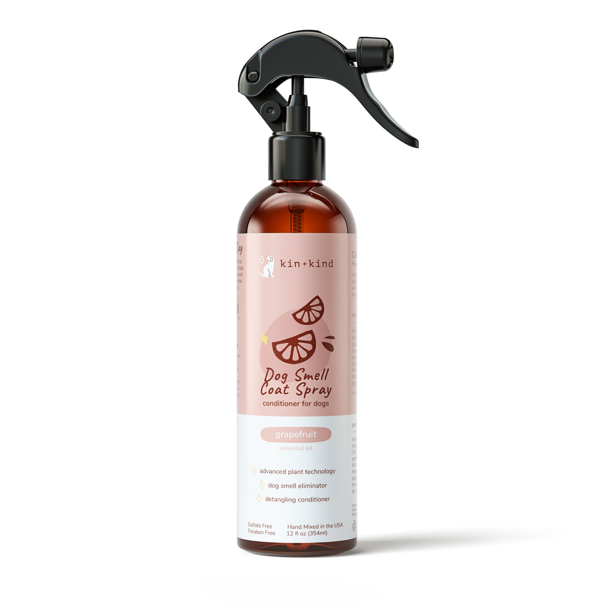 Kin+Kind Bergamot Lime Dog Odor Neutralizer - 12 oz