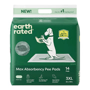 Earth Rated Dog Max Absorbency Puppy Pee Pads Xxxlarge 36” X 36” - 14 Count